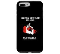 Carcasa para iPhone 7 Plus/8 Plus Bandera Retro de Canadá Envejecida de la Isla del Príncipe Eduardo