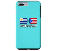 Carcasa para iPhone 7 Plus/8 Plus Bandera uruguaya más puertorriqueña del Patrimonio de la perfección
