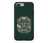 Carcasa para iPhone 7 Plus/8 Plus Be Kind To All Kinds Butterfly Polilla Nature Quote