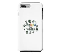 Carcasa para iPhone 7 Plus/8 Plus Be Kind To Wildlife Nature Animal Lover