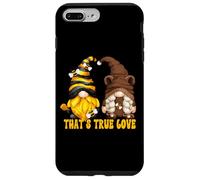 Carcasa para iPhone 7 Plus/8 Plus Bee GNOME True Love Graphic For Mom Funny Honey and Bear