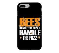Carcasa para iPhone 7 Plus/8 Plus Bees Handle The Buzz I Handle The Fuzz