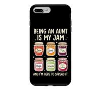 Carcasa para iPhone 7 Plus/8 Plus Being An Aunt Is My Jam and Im Here To Spread It