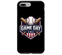 Carcasa para iPhone 7 Plus/8 Plus Béisbol Día del Juego Fan Lover Jugador Entrenador Espectador Cita Diversión