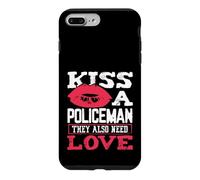 Carcasa para iPhone 7 Plus/8 Plus Besar a un policía Necesita Amor también Oficial de policía