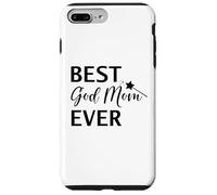 Carcasa para iPhone 7 Plus/8 Plus Best God Mom Ever Sign Best Godmother Ever God Mothers Day