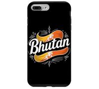 Carcasa para iPhone 7 Plus/8 Plus Bhutan Dragon Flag Heritage National Travel