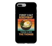 Carcasa para iPhone 7 Plus/8 Plus Bibimbap First I Eat Bibimbap Then I Do The Things Bibimbap Vintage