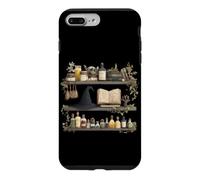 Carcasa para iPhone 7 Plus/8 Plus Biblioteca de poción de Bruja, Espeluznante, Halloween, brujería