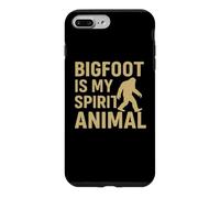Carcasa para iPhone 7 Plus/8 Plus Bigfoot Is My Spirit Animal Funny Sasquatch Retro Design