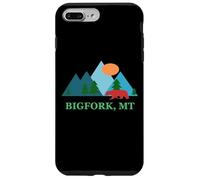 Carcasa para iPhone 7 Plus/8 Plus Bigfork Montana Naturaleza Vacaciones Souvenir
