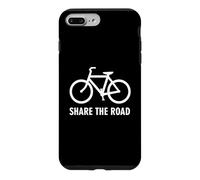 Carcasa para iPhone 7 Plus/8 Plus Bike Share The Road with Bicycle for Biking and Bikers