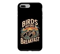 Carcasa para iPhone 7 Plus/8 Plus Birds Before Breakfast observación de Aves Humor