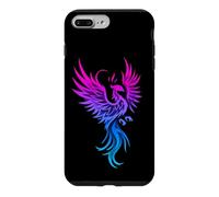 Carcasa para iPhone 7 Plus/8 Plus Bisexual Phoenix Bird Bi Pride Flag Rising from Ashes