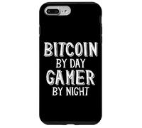 Carcasa para iPhone 7 Plus/8 Plus Bitcoin Trader by Day Gamer by Night Blockchain Crypto BTC