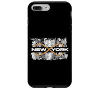 Carcasa para iPhone 7 Plus/8 Plus Black New York City Fashion Design, New York Illustration
