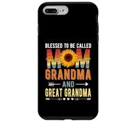 Carcasa para iPhone 7 Plus/8 Plus Blessed To Be Called Mom Grandma Great Grandma Mother's Day