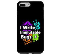 Carcasa para iPhone 7 Plus/8 Plus Blockchain Developer Funny I Write Immutable Bugs