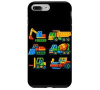 Carcasa para iPhone 7 Plus/8 Plus Bloque de vehículos de construcción Juguetes de construcción Constructor de Ladrillos Juego