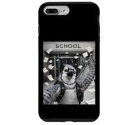 Carcasa para iPhone 7 Plus/8 Plus Blue Jay Último Día De Escuela Vacaciones De Verano Divertido Meme Selfie