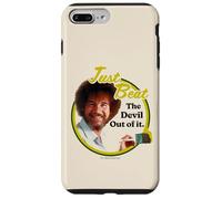 Carcasa para iPhone 7 Plus/8 Plus Bob Ross Just Beat The Devil out of It