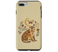 Carcasa para iPhone 7 Plus/8 Plus Boho Celestial Baboon Moon Floral