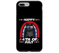 Carcasa para iPhone 7 Plus/8 Plus Bombay Cat Happy 4th of July Patriotic American Cats Lovers