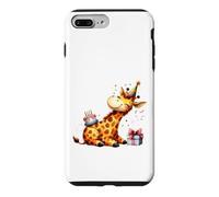 Carcasa para iPhone 7 Plus/8 Plus Bonito Sombrero de Jirafa para Fiesta de cumpleaños