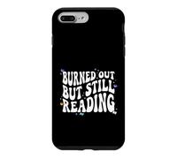 Carcasa para iPhone 7 Plus/8 Plus Bookish Burned out But Still Reading Retro Book Club