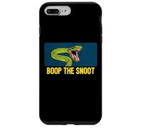 Carcasa para iPhone 7 Plus/8 Plus Boop The Snoot Snake Snake Lover Keeper - Meme con Cita Divertida
