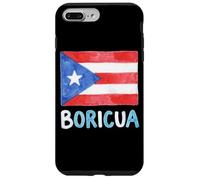 Carcasa para iPhone 7 Plus/8 Plus Boricua Soft Marker Bandera de Puerto Rico