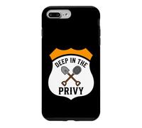 Carcasa para iPhone 7 Plus/8 Plus Bottle Digging Relic Hunter Deep In The Privy Design