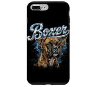 Carcasa para iPhone 7 Plus/8 Plus Boxer Vintage 90s Dog Lover 80's Boxer Dueño Hombres Mujeres