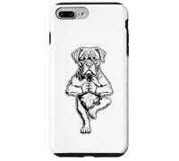 Carcasa para iPhone 7 Plus/8 Plus Bóxer Yoga Cachorro Pogi Divertida Postura de árbol Vrikshasana