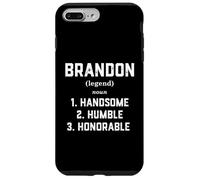 Carcasa para iPhone 7 Plus/8 Plus Brandon Costume Handsome Humble Honorable Funny Brandon Meme