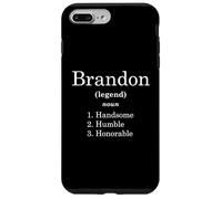 Carcasa para iPhone 7 Plus/8 Plus Brandon Definition Handsome Humble Honorable Funny Brandons