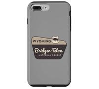 Carcasa para iPhone 7 Plus/8 Plus Bridger-Teton National Forest Wyoming Señal de Bienvenida Vacaciones