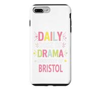 Carcasa para iPhone 7 Plus/8 Plus Bristol Personalized Name Funny Cute Custom Bristol Name