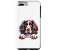 Carcasa para iPhone 7 Plus/8 Plus Brittany English Springer Spaniel Cocker Spaniels Cara de Perro