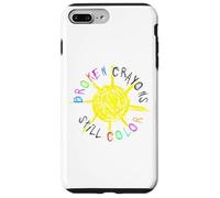 Carcasa para iPhone 7 Plus/8 Plus Broken Crayons Still Color Mental Health Awareness