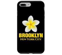 Carcasa para iPhone 7 Plus/8 Plus Brooklyn New York City Tropical Yellow Frangipani Flower