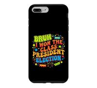 Carcasa para iPhone 7 Plus/8 Plus Bruh I Ganó la Elección Presidente de Clase 2024 Estudiante