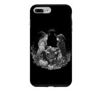 Carcasa para iPhone 7 Plus/8 Plus Bruja Luna Llena Espeluznante Terror místico Halloween brujería