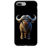 Carcasa para iPhone 7 Plus/8 Plus Búfalo del Cabo Cafre Búfalo de Agua Safari Búfalo Africano