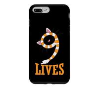 Carcasa para iPhone 7 Plus/8 Plus Bufanda con Orejas de Gato Cat Nine Lives