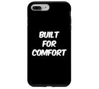 Carcasa para iPhone 7 Plus/8 Plus Built For Comfort Yes I Am Fat People Funny Snacks Citas