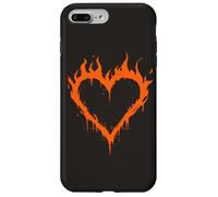 Carcasa para iPhone 7 Plus/8 Plus Burning Heart Y2K Grunge