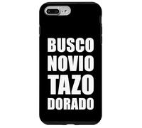 Carcasa para iPhone 7 Plus/8 Plus Busco Novio Tazo Dorado Mexican Saying Slang Words Sarcastic