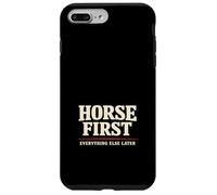 Carcasa para iPhone 7 Plus/8 Plus Caballos Estilo de Vida Identidad Ecuestre Orgulloso Propietario de Caballos Vida