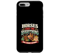 Carcasa para iPhone 7 Plus/8 Plus Caballos Estilo de Vida Identidad Ecuestre Orgulloso Propietario de Caballos Vida